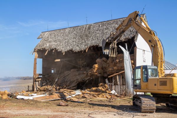 Barn Demolition in Fishers