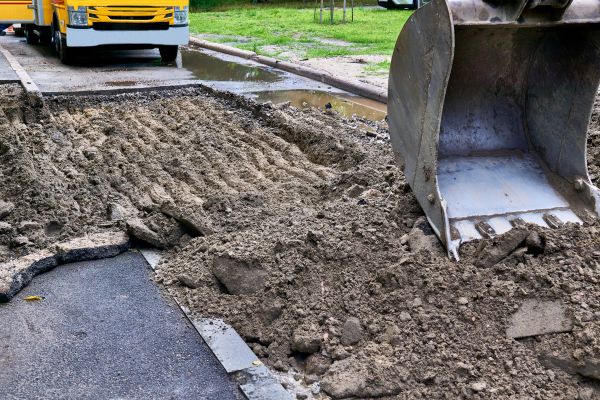 Blacktop Removal in Fishers