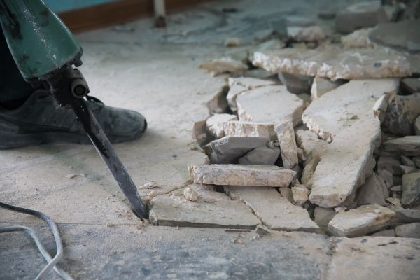 Concrete Floor Removal in Fishers