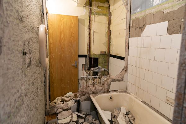 Shower Tile Demolition in Fishers